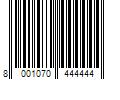 Barcode Image for UPC code 8001070444444