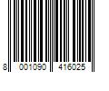 Barcode Image for UPC code 8001090416025