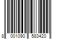 Barcode Image for UPC code 8001090583420