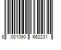 Barcode Image for UPC code 8001090662231