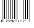 Barcode Image for UPC code 8001090811844