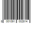 Barcode Image for UPC code 8001091002814