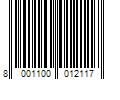 Barcode Image for UPC code 8001100012117