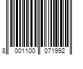 Barcode Image for UPC code 8001100071992