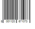 Barcode Image for UPC code 8001120671073