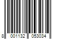 Barcode Image for UPC code 8001132053034