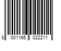 Barcode Image for UPC code 8001166022211