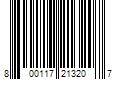 Barcode Image for UPC code 800117213207