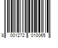 Barcode Image for UPC code 8001272010065