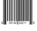 Barcode Image for UPC code 800142202115