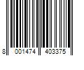 Barcode Image for UPC code 8001474403375