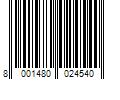 Barcode Image for UPC code 8001480024540