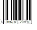 Barcode Image for UPC code 8001480710399