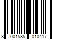 Barcode Image for UPC code 8001585010417