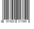 Barcode Image for UPC code 8001620017890