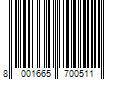 Barcode Image for UPC code 8001665700511