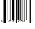 Barcode Image for UPC code 800181420891