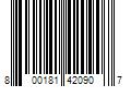 Barcode Image for UPC code 800181420907