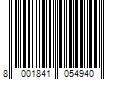 Barcode Image for UPC code 8001841054940