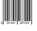 Barcode Image for UPC code 8001841267029