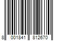 Barcode Image for UPC code 8001841812670