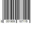 Barcode Image for UPC code 8001909187115