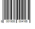 Barcode Image for UPC code 8001935004165