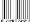 Barcode Image for UPC code 8001935005056