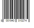 Barcode Image for UPC code 8001940010274