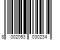 Barcode Image for UPC code 8002053030234