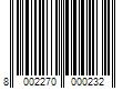 Barcode Image for UPC code 8002270000232