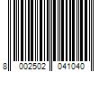 Barcode Image for UPC code 8002502041040