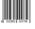 Barcode Image for UPC code 8002565000756