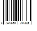 Barcode Image for UPC code 8002650001385