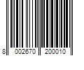 Barcode Image for UPC code 8002670200010