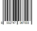 Barcode Image for UPC code 8002747067003