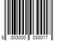 Barcode Image for UPC code 8003000030017