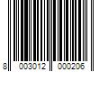 Barcode Image for UPC code 8003012000206