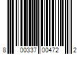 Barcode Image for UPC code 800337004722