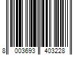 Barcode Image for UPC code 8003693403228