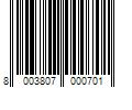 Barcode Image for UPC code 8003807000701