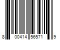 Barcode Image for UPC code 800414565719