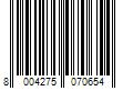 Barcode Image for UPC code 8004275070654