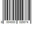 Barcode Image for UPC code 8004300029374