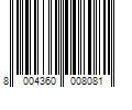 Barcode Image for UPC code 8004360008081