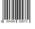 Barcode Image for UPC code 8004399025370