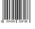 Barcode Image for UPC code 8004399026186