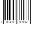 Barcode Image for UPC code 8004399333666