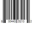 Barcode Image for UPC code 800443232132