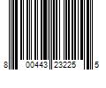 Barcode Image for UPC code 800443232255. Product Name: Imagitarium Airline Coupler Connector
